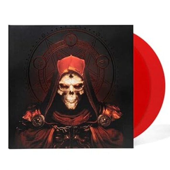 Matt Uelmen - Diablo II Resurrected Exclusive Red Colored Vinyl Soundtrack 2LP - Picture 2 of 2